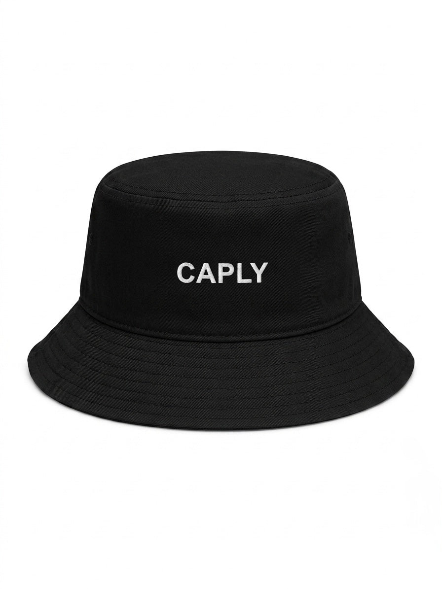 CAPLY Bucket Hat – Black